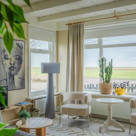 Vakantiehuisje Smoek Holwerd, Aan De Waddenzee Villa Exterior foto