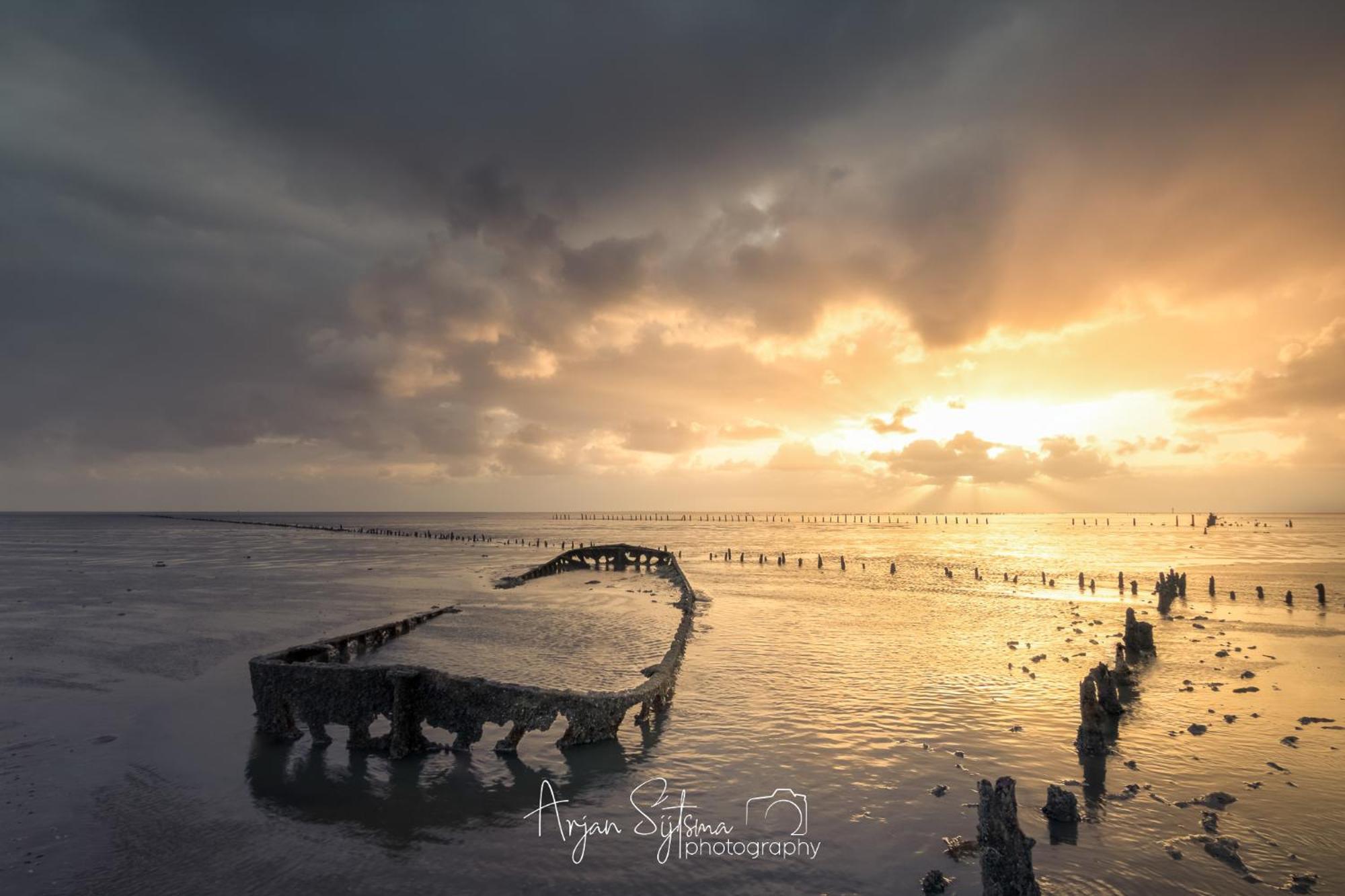 Vakantiehuisje Smoek Holwerd, Aan De Waddenzee Villa Exterior foto