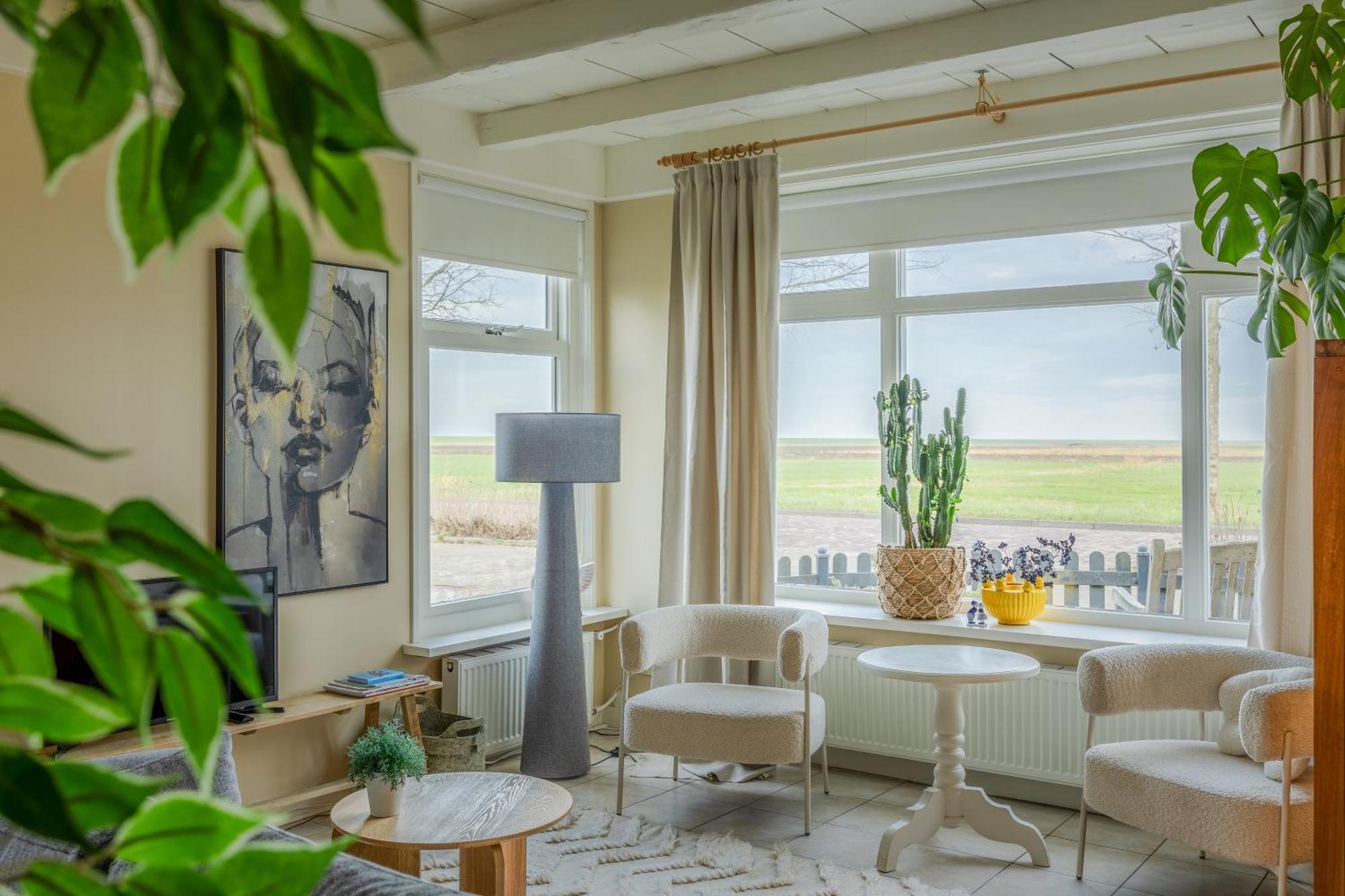 Vakantiehuisje Smoek Holwerd, Aan De Waddenzee Villa Exterior foto