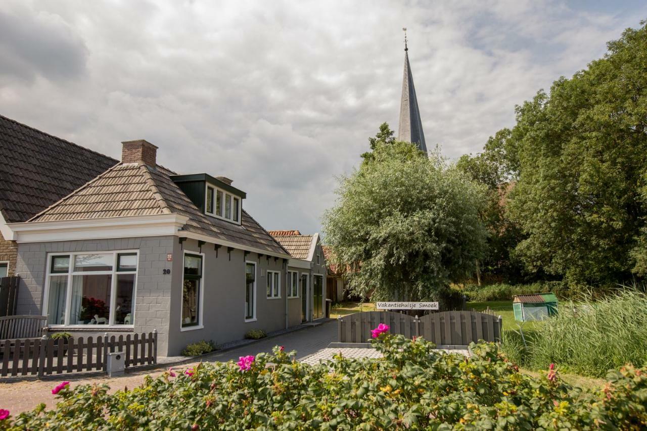 Vakantiehuisje Smoek Holwerd, Aan De Waddenzee Villa Exterior foto