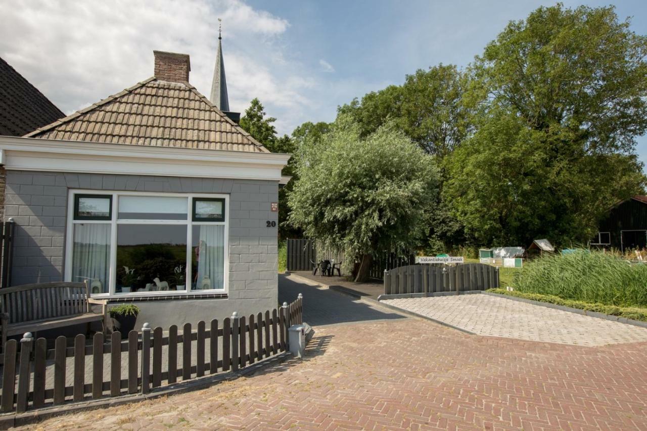 Vakantiehuisje Smoek Holwerd, Aan De Waddenzee Villa Exterior foto