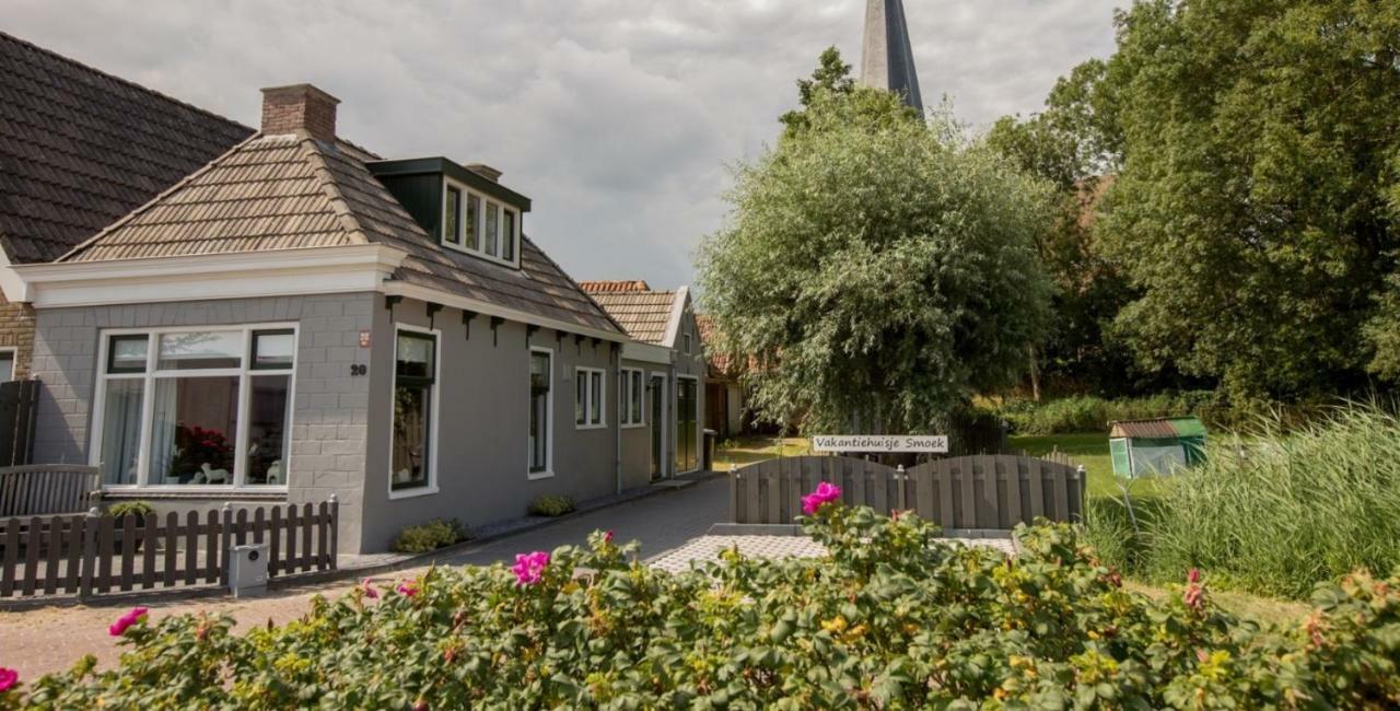 Vakantiehuisje Smoek Holwerd, Aan De Waddenzee Villa Exterior foto